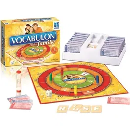 Megableu Vocabulon Famille - Jeu de société éducatif pour apprendre 5200 mots du dictionnaire - Français - A partir de 10 ans