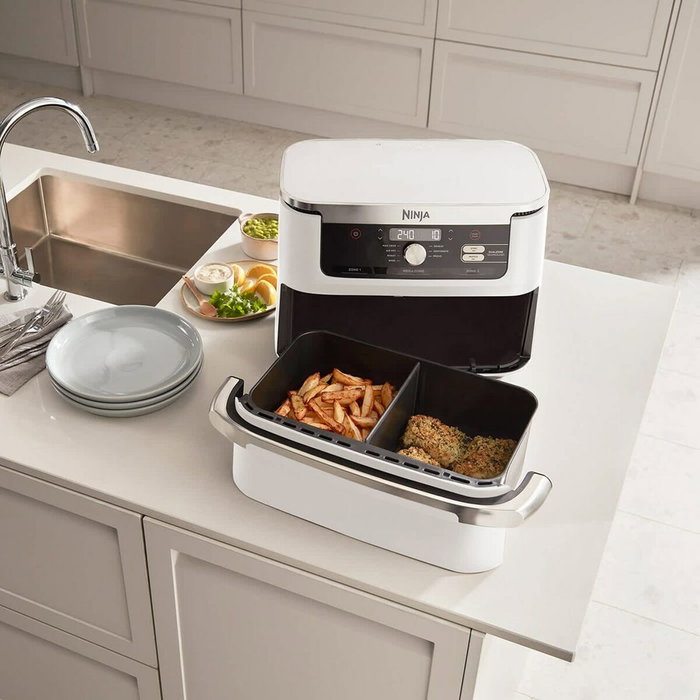 Ninja Foodi Flex AF500EUWH - Friteuse sans huile 10,4 L - Blanc Ninja Foodi Flex AF500EUWH - Friteuse sans huile 10,4 L - Blanc