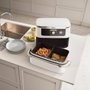 Ninja Foodi Flex AF500EUWH - Friteuse sans huile 10,4 L - Blanc