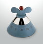 Alessi A09 Minuteur de Cuisine Mécanique Bleu Design Michael Graves