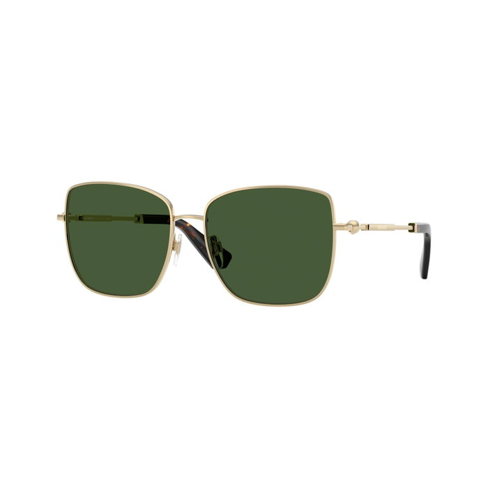 Burberry BE3158-110971 Gafas de sol pour femme dorées et vertes Burberry BE3158-110971 Gafas de sol pour femme dorées et vertes