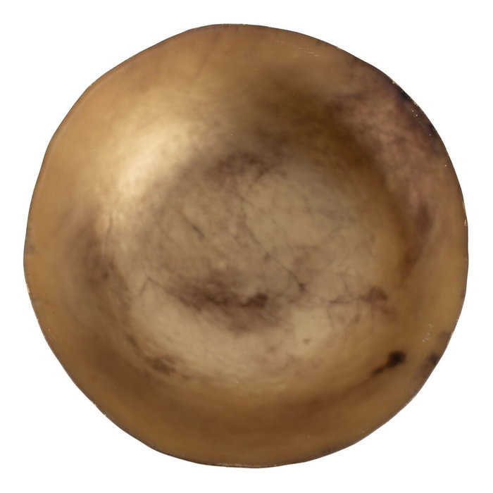 Saladier Marron Noir Verre 13 x 13 x 4,5 cm