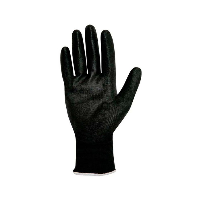 Juba Keep safe® - Gant en polyester avec paume en polyuréthane, noir, 9-L Juba Keep safe® - Gant en polyester avec paume en polyuréthane, noir, 9-L