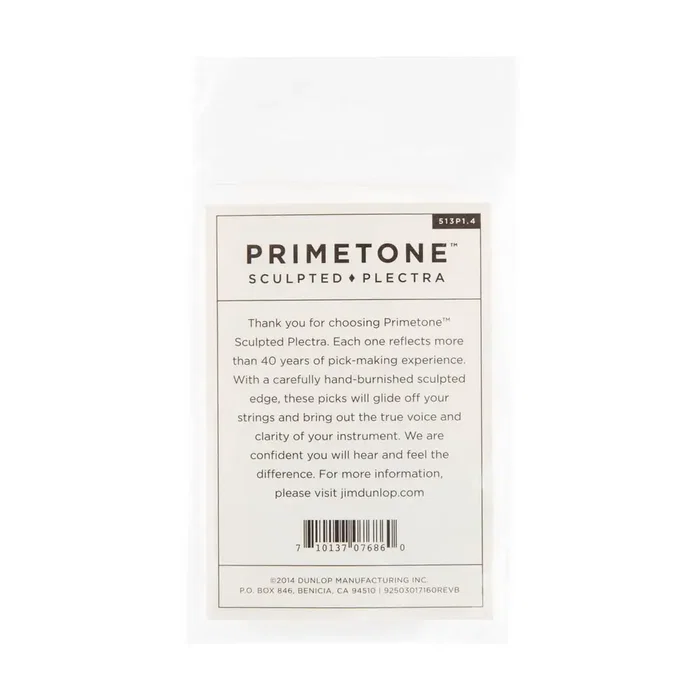 Dunlop Primetone Triangle Smooth 1,4 mm (pack de 3)
