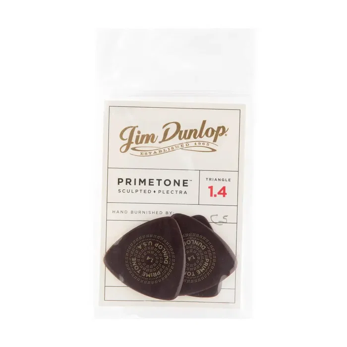 Dunlop Primetone Triangle Smooth 1,4 mm (pack de 3)