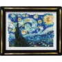Lansay Kit Créatif Art Tableau en Sequins La Nuit Étoilée Van Gogh Dès 14 Ans - Collection Sequins