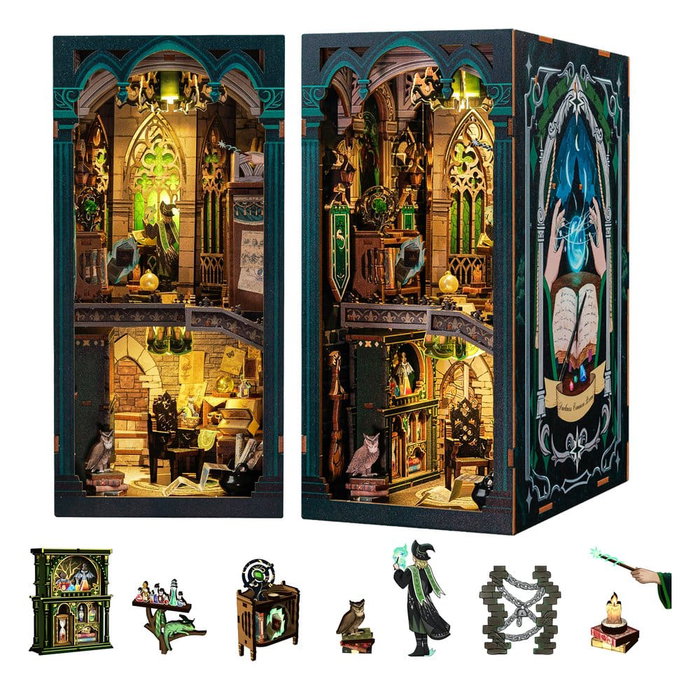 Maquette Book Nook Darkness Common Room 23 x 11 cm