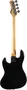 EKO JB401 Basso Elettrico Starter, Negro, Diapason en Arce