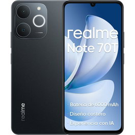 Smartphone Realme NOTE 70T 6,74" Octa Core 4 GB RAM 256 GB Noir