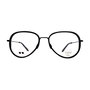 Monture de Lunettes Unisexe Vuarnet VL18050001112 Noir ø 54 mm