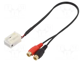 PER.PIC. Adaptateur Auxiliaire RCA pour BMW et Mini