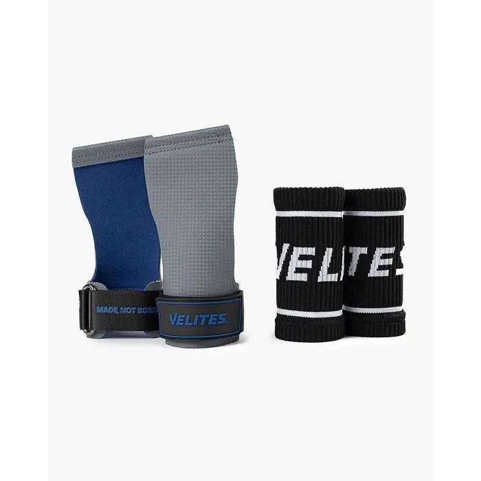Velites Bandes sans magnésie Quad Ultra - L - Gris et Bleu