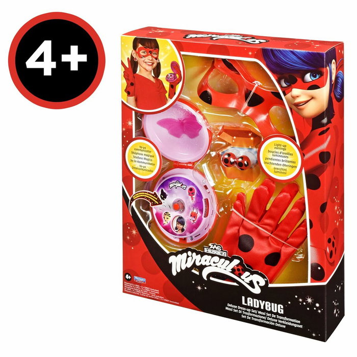 Bandai Set de transformation Deluxe Miraculous - Ladybug Bandai Set de transformation Deluxe Miraculous - Ladybug