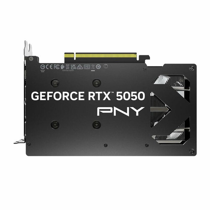 PNY Carte Graphique NVIDIA GeForce RTX 5050 8 Go GDDR6 - Architecture Blackwell, Cœurs Ray Tracing 4G, Cœurs Tensor 5G - VCG50508DFXPB1