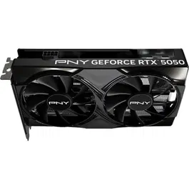 PNY Carte Graphique NVIDIA GeForce RTX 5050 8 Go GDDR6 - Architecture Blackwell, Cœurs Ray Tracing 4G, Cœurs Tensor 5G - VCG50508DFXPB1