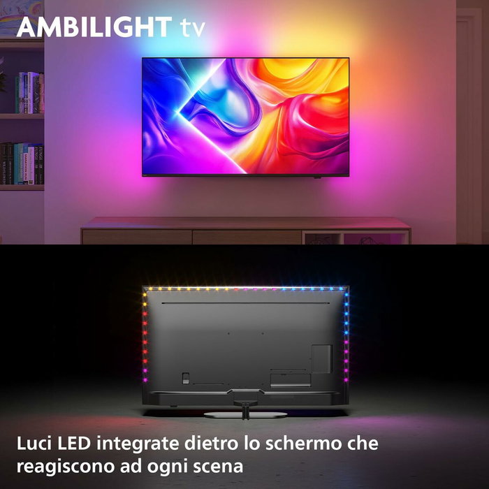 TV intelligente Philips 43PUS9010/12 4K Ultra HD 43" LED HDR QLED TV intelligente Philips 43PUS9010/12 4K Ultra HD 43" LED HDR QLED