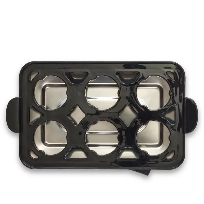 Livoo DOC290 Cuiseur à œufs, 6 œufs, 400 W, acier inoxydable, maintien au chaud, avec support et verre doseur