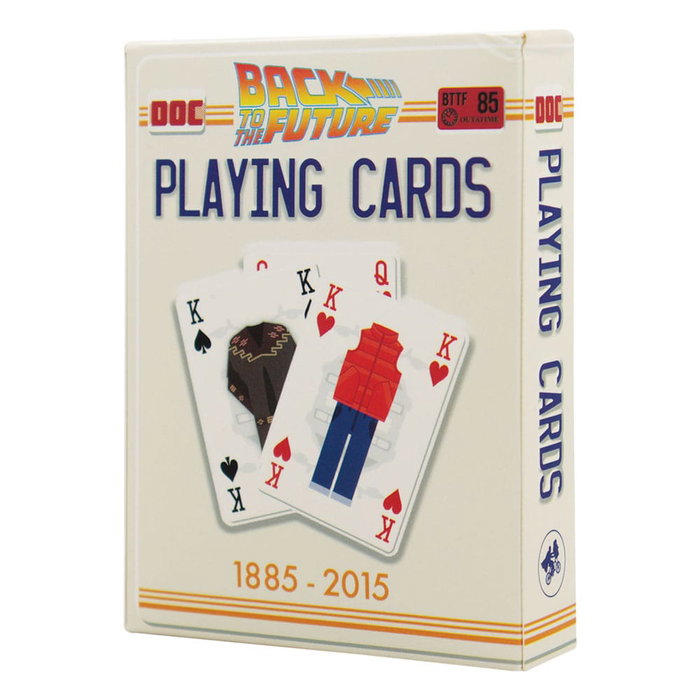 Retour vers le futur présentoir jeux de cartes à jouer (12)