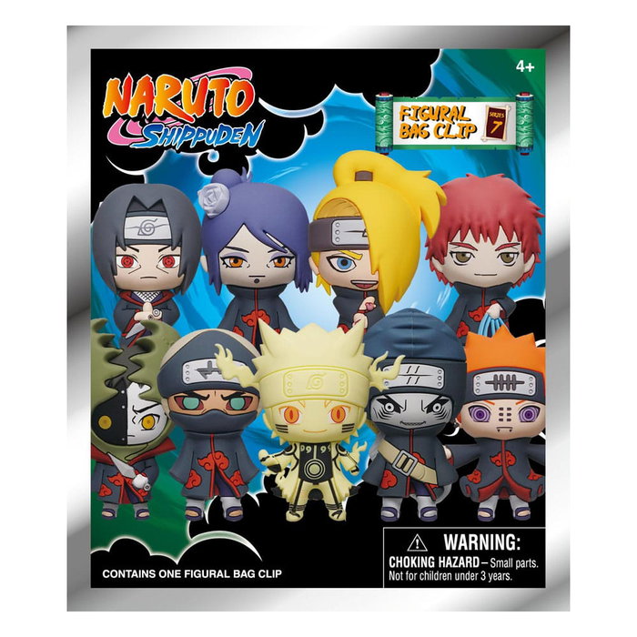 Monogram Int. Naruto 3D présentoir porte-clés sac à dos Série 7 (24) 