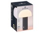 Giftdecor Lampe de Table Noire en Plastique ABS 14.5 x 22 x 14.5 cm (Set de 8)