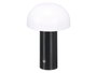 Giftdecor Lampe de Table Noire en Plastique ABS 14.5 x 22 x 14.5 cm (Set de 8)