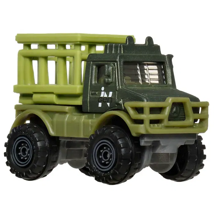 Matchbox Pack de 5 Véhicules Jurassic World, Véhicules de Collection pour Enfants à Partir de 3 Ans