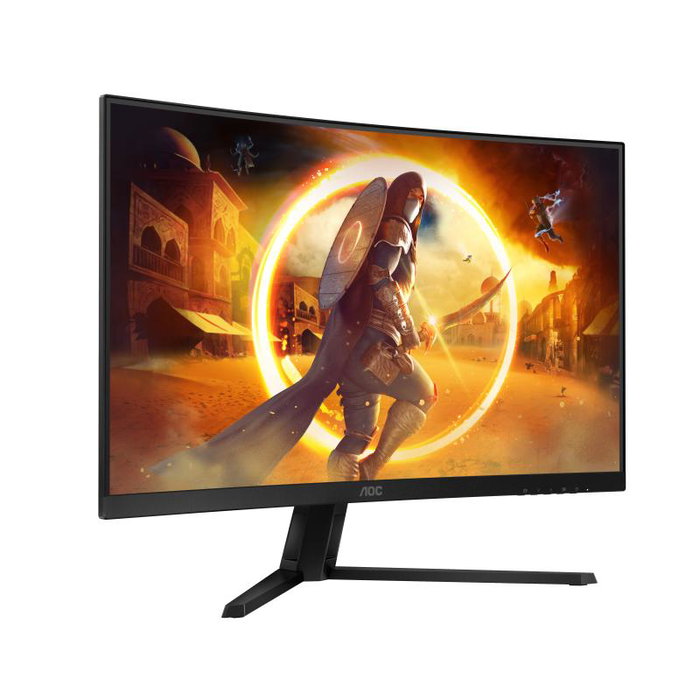 AOC Moniteur Gaming CQ32G4VE - Écran incurvé 31.5" (80 cm) QHD 2560x1440 144Hz 1ms MPRT, dalle VA, HDMI/DisplayPort