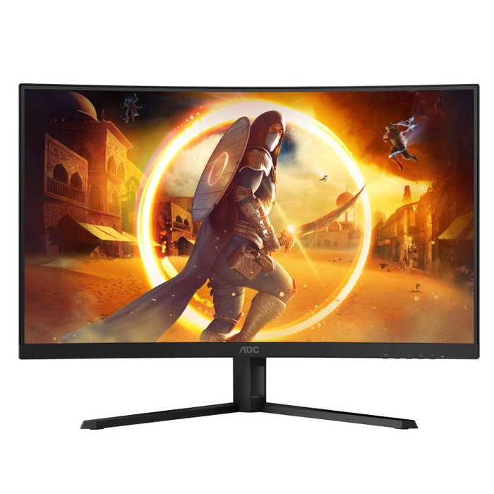 AOC Moniteur Gaming CQ32G4VE - Écran incurvé 31.5" (80 cm) QHD 2560x1440 144Hz 1ms MPRT, dalle VA, HDMI/DisplayPort