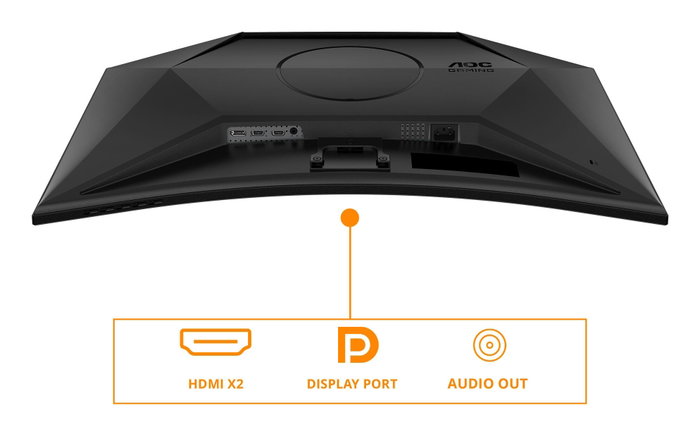 AOC CQ32G4VE Écran PC incurvé Gamer 32'' QHD 180Hz Fast VA 0,5ms