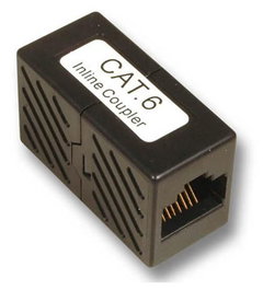 MicroConnect Adaptateur Modulaire CAT6 RJ45-RJ45 F/F