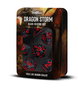 Dragon Storm pack dés Sharp Edge Silicone Black Dragon Scales (7)