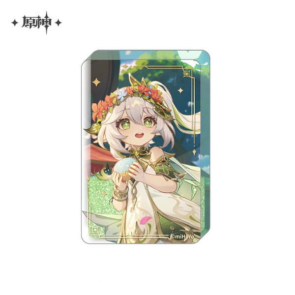 GGenshin Impact Ornement en acrylique avec paillettes Nahida 8,5 cm GGenshin Impact Ornement en acrylique avec paillettes Nahida 8,5 cm