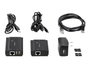 StarTech.com Hub Extensseur USB 2.0 4-Ports avec Connexion Ethernet jusqu’à 100 mètres (RJ45) – Plug and Play et