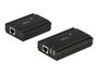StarTech.com Hub Extensseur USB 2.0 4-Ports avec Connexion Ethernet jusqu’à 100 mètres (RJ45) – Plug and Play et