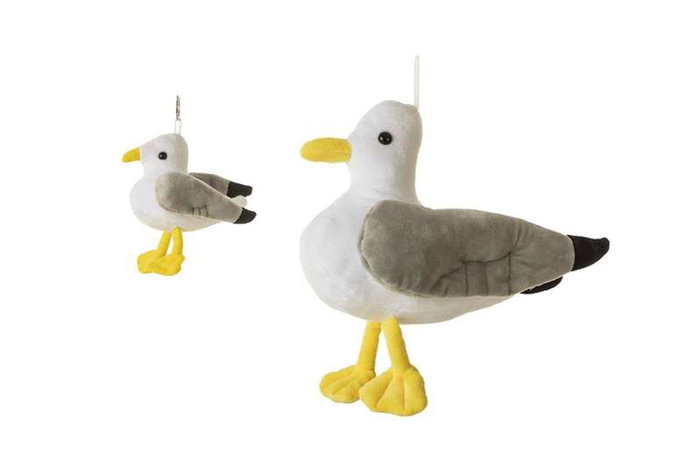 Creaciones Llopis Llavero - Porte-clés en forme de mouette en polyester, 12 cm