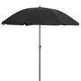 Outfit Sombrille de plage noire 180 cm