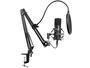 Sandberg Streamer Kit Microphone USB pour Streaming – Micro complet avec filtre anti-pop, pare-vent et bras réglable