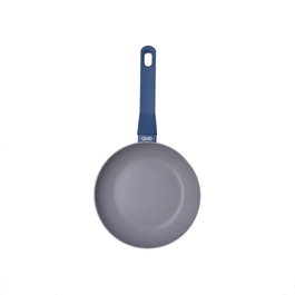 Quid Poêle en Aluminium Baltic 20 cm - Antiadhésive, Induction, Vitrocéramique, Gaz, Électrique, Blanc