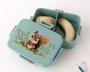KioKids Little Sauvages Boîte À Lunch Enfant Avec Compartiments Vert Polipropilène