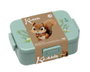 KioKids Little Sauvages Boîte À Lunch Enfant Avec Compartiments Vert Polipropilène