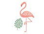 Misskuty Emporte-pièce fin ZAG Infantil flamant rose