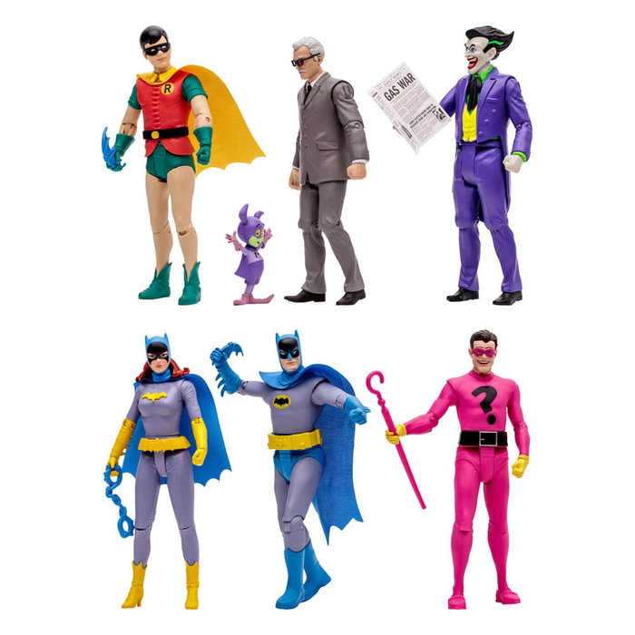 Mcfarlane Toys Assortiment de 6 figurines DC Retro Red Tornado Mcfarlane Toys Assortiment de 6 figurines DC Retro Red Tornado