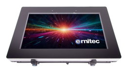 Ernitec Moniteur 75 pouces 4K UHD Étanche et Antivandale Noir