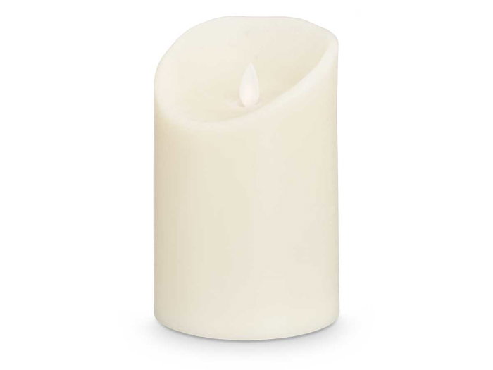 GIFTDECOR Bougie LED Crème Large et Haute GIFTDECOR Bougie LED Crème Large et Haute