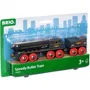 BRIO - Train Grande Vitesse en bois classique avec wagon à charbon - Jouet magnétique compatible BRIO World - Mixte dès 3 ans