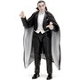 JADA TOYS - Figure articulée Dracula Bela Lugosi - 15 cm avec 20 points d'articulation, capa et accessoires interchangeables