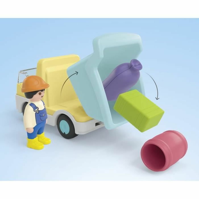 Playmobil Junior Camion et Garage de tri 71686 Playmobil Junior Camion et Garage de tri 71686