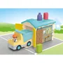 Playmobil Junior 71686 - Camion de chantier avec garage jouet, coffre à outils et accessoires - Jouet d'éveil Disney pour enfant dès 12 mois