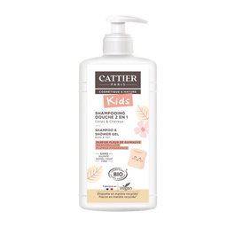 Cattier - Shampooing et Gel Douche au Guimauve - 500 ml