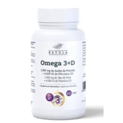 BETULA OMEGA 3+D 60 capsules BETULA OMEGA 3+D 60 capsules